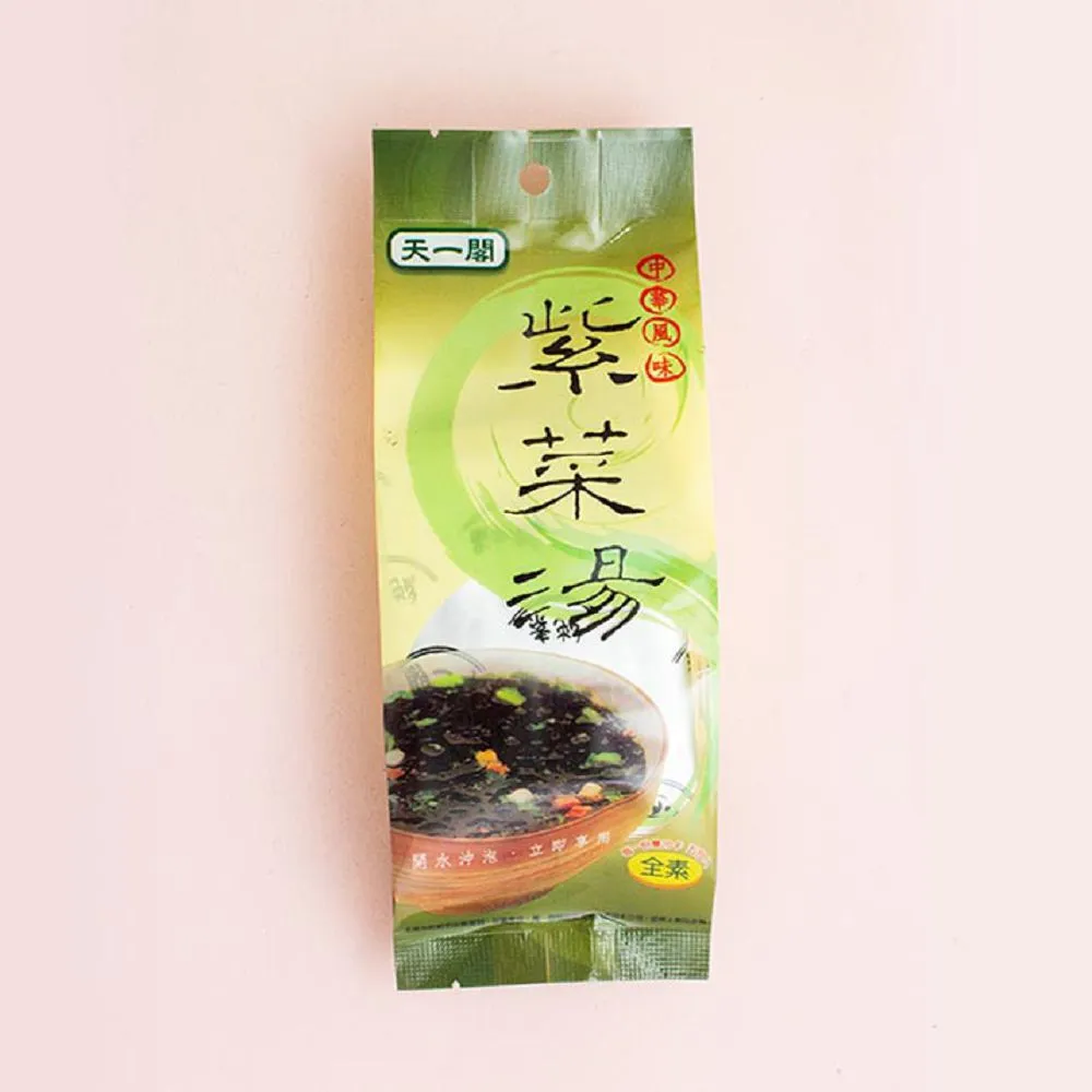 (合成)天一閣紫菜湯包/5入25g(全素)